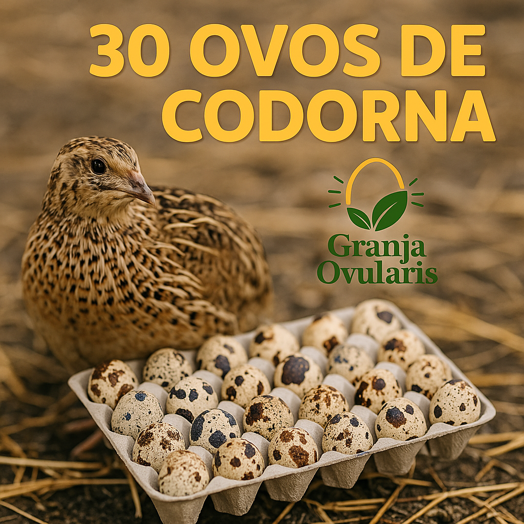 30 ovos de codorna test